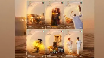 إصدار تذكاري جديد.. بريد الإمارات يوثق فعاليات أيام الشارقة التراثية بطابع خاص